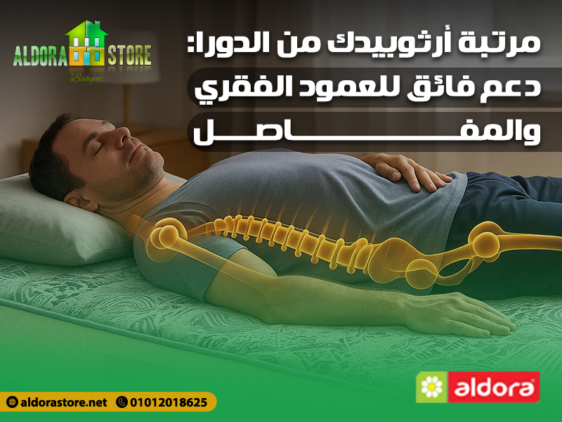 مرتبة أرثوبيدك من الدورا: دعم فائق للعمود الفقري والمفاصل