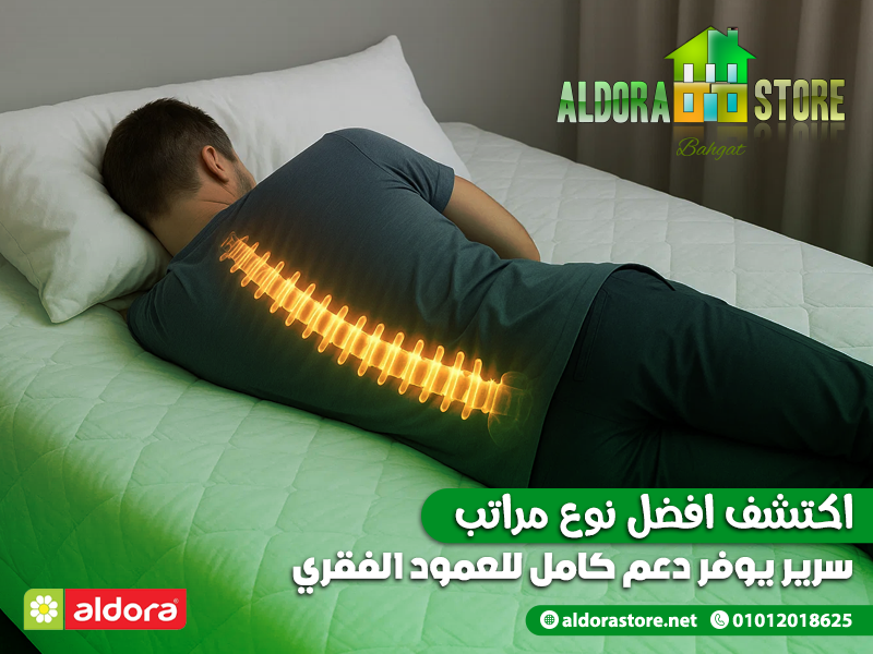 اكتشف افضل نوع مراتب سرير يوفر دعم كامل للعمود الفقري